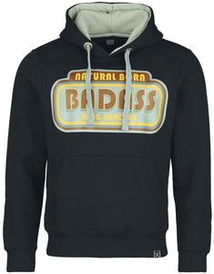 Толстовка с капюшоном King Kerosin Badass Hoodie, черный