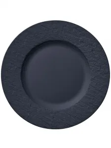 Круглая тарелка manufacture rock, 22 см, Villeroy & Boch, черный