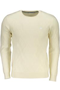 Джемпер мужской Guess Jeans из вискозы с узором, белый