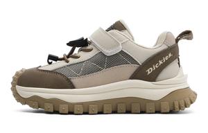 Dickies Нескользящие износостойкие низкие детские кроссовки для повседневной носки коричневого цвета