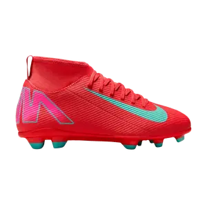 Бутсы Nike Mercurial Superfly 10 Club MG GS 'Mad Energy Pack', красный