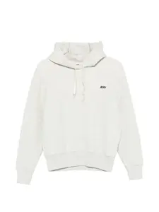 Худи с вышитым логотипом Autry, серый