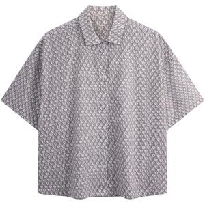 Calvin Klein Женская пижамная блузка White Base Letter