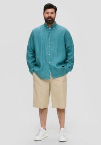 Рубашка MIT BUTTON-DOWN-KRAGEN s.Oliver, бирюзовый