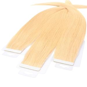 Накладные волосы tape extensions echthaar #9/0 lichtblond Hair2Heart, 60cm, количество 10 шт.