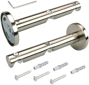 Потолочный кронштейн Liedeco для карнизов, (1 шт.), для карнизов Ø 16 мм Ø 1,6 см, цвет edelstahlfarben