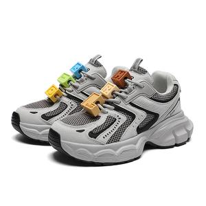 Женские кроссовки с амортизацией, износостойкие, с разноцветными точками ZHR, Light Gray[Diy Building Blocks]