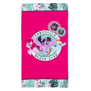 Детское пляжное полотенце My Little Pony Beach Club Licensed Character, красный