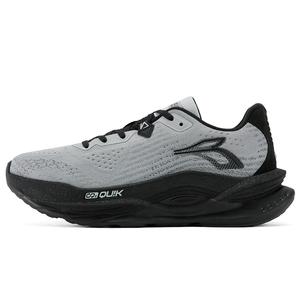 361° Кроссовки для бега Fiery Red 5 с амортизацией, износостойкие, серо-черные, мужские