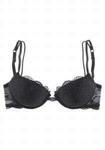 LASCANA Push-up Bra в черном цвете