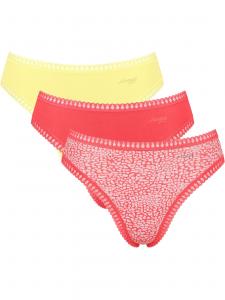 SLOGGI Трусики 'Blue GO Crush' в цвете Light Yellow, Light Red