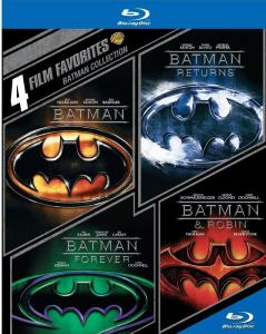 Диск Blu-ray Batman Collection: 4 Film Favorites