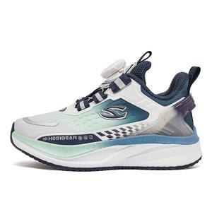 Нескользящие легкие амортизирующие детские кроссовки для бега HOBIBEAR, розовый/фиолетовый