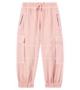 Алики хлопковые карго-брюки Molo, Rose Cloud