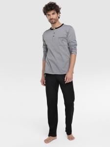 Длинная пижама zd ZERO DEFECTS, черный