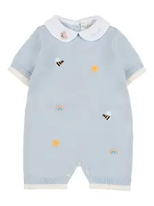 Комбинезон с вышивкой Nanan, синий