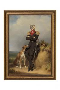 Репродукция на бумаге в раме 50х70 см. Inne, мультиколор