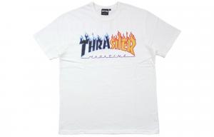 Футболка унисекс белая Thrasher