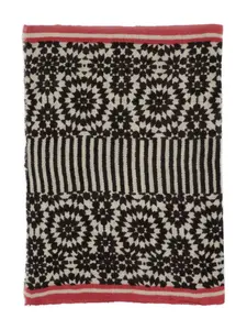 Шарф в полоску Me & Kashmere, розовый