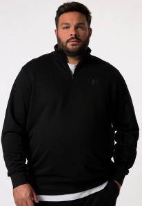 Толстовка Men Plus TROYER BASIC ZIPPKRAGEN BIS 8 XL, Black