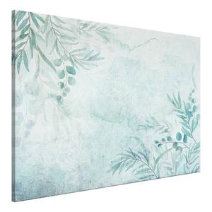 Фреска Artgeist Gentle Breeze of Leaves, 80 см, зеленый