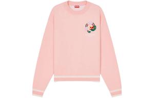 Свитер женский Kenzo с вышивкой, розовый