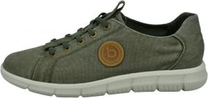 Мужские низкие кроссовки Bugatti на шнуровке, зеленый