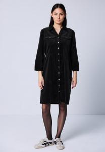 Платье Street One Studio Shirt dress, Schwarz/Black