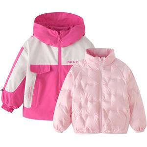 Детская пуховая куртка Disney, розовый