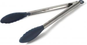 Calphalon Edge кухонные щипцы из нержавеющей стали с силиконовыми наконечниками - темно-синий