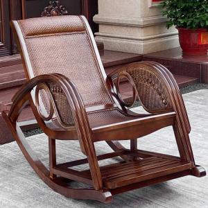 Fantasy Кресло-качалка из ротанга xiaoyao для дома и балкона, цвет coffee