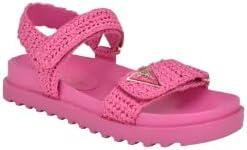 GUESS Women's Gwfabrica плоские сандалии, Pink