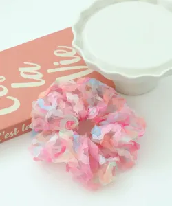 Резинка для волос «Три-четыре времени/3D цветочный микс» Three Four Time, цвет Pink