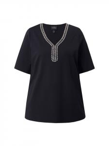 Рубашка черного цвета Ulla Popken