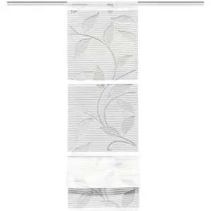 Шелковая штора с продевкой для штанги Heine Home, белый