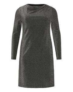 KAFFE CURVE Платье 'KCriana' в серебристом цвете