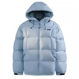 Досуговая коллекция Пуховик Унисекс Jeep, moonсветло-синий