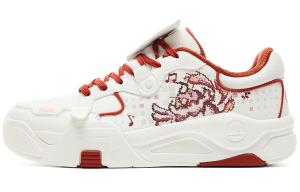 PEAK Кроссовки для скейтбординга мужские, низкие, суперлегкие, белые, красные