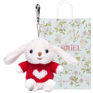 GABRIEL Красный свитер Rabbit Crafted кукла плюшевый брелок высота 11см