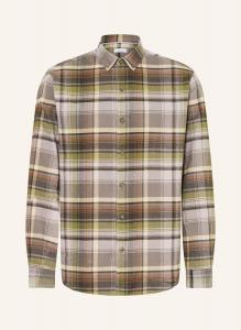 Фланелевая рубашка odin comfort fit PAUL, цвет OLIV/GRAU/SCHWARZ
