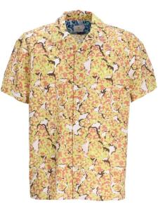PS Paul Smith разноцветная хлопковая рубашка, желтый