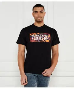 Футболка Regular fit Versace Jeans Couture, черный