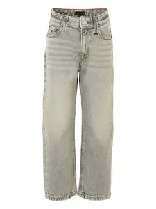 Джинсы с эффектом кислотной стирки Tommy Hilfiger Junior, серый