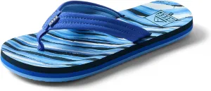 Детские пляжные шлепанцы REEF Kids Ahi для детей любого пола, мягкая амортизирующая стелька, водоотталкивающие