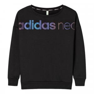 Adidas Neo Свитшот Women's Black/Mysterious Asphalt Blue