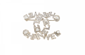 Женская золотая брошь Chanel, золото