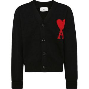 Кардиган Ami Paris Ami De Coeur AMIPARIS, черный