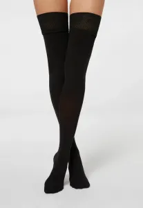 Мягкие на ощупь носки выше колена плотностью 50 ден Calzedonia, Schwarz Black