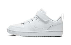 Кроссовки Nike Court Borough Low 2 тройные белые (PS)