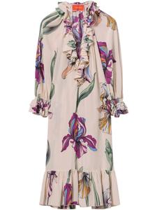 Платье-миди Jude с цветочным принтом La DoubleJ, нейтральный